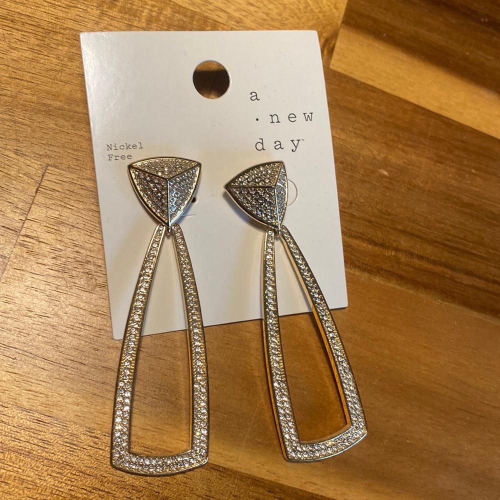 Gold Sparkle Earrings
